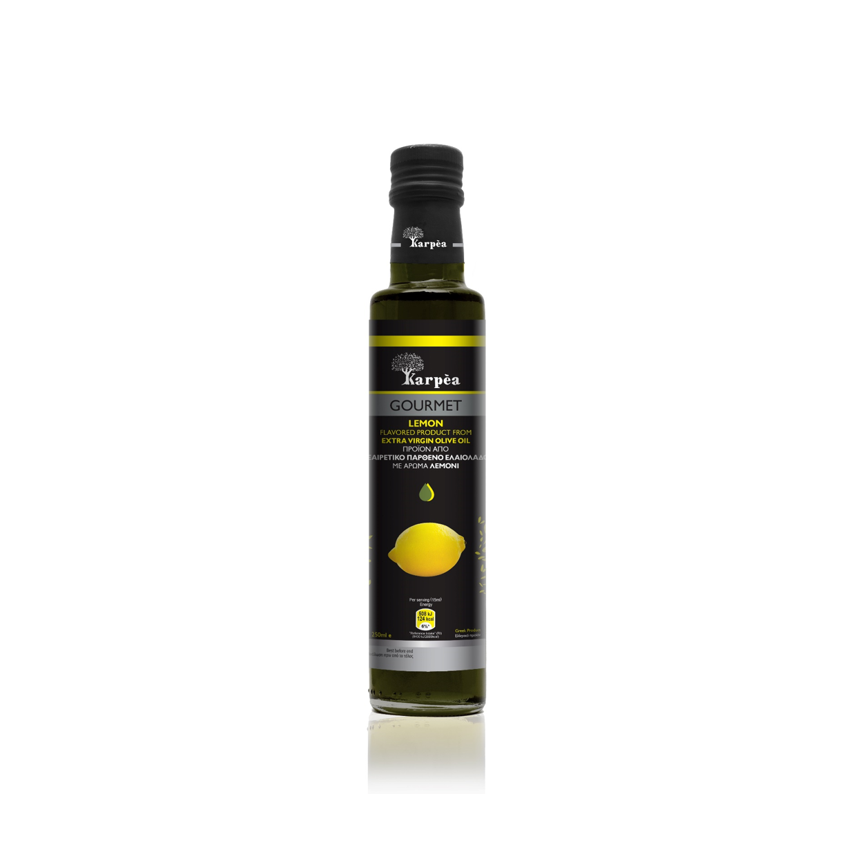 Karpea EVOO with lemon flavour